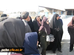 بازدید رشته حرفه توسط استاد جناب آقای دکتر خلیق 