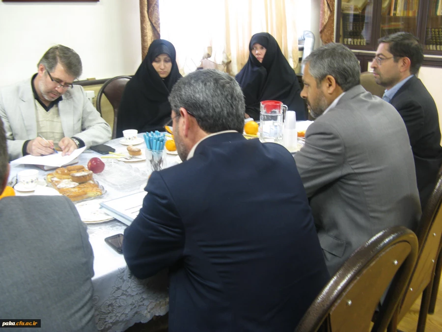 جلسه هیئت امنا دانشگاه فرهنگیان پردیس امیرکبیر مورخ92/10/25