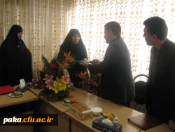 جلسه تودیع و معارفه روسای قدیم و جدید پردیس امیرکبیر