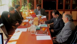 جلسه هیات امنای استانی در پردیس حکیم فردوسی92