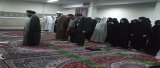 بازدید حجت الاسلام دادگر(نماینده نهاد مقام معظم رهبری در دانشگاه فرهنگیان) از پردیس(93/2/13)