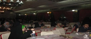 ضیافت شام به مناسبت هفته معلم مورخ 93/2/14