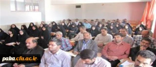 حضور کارشناس  واحد آموزش در دوره آموزشی