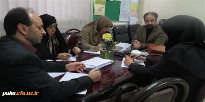 اولین جلسه گروه های آموزشی در نیمسال دوم94-93