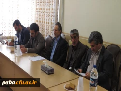 جلسه شورای اداری پردیس برگزار گردید. 4