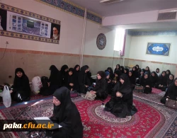 مصادف با ایام سوگواری حضرت فاطمه زهرا (س)، مراسم  مداحی و سوگواری  دخت نبی اکر
در پردیس امیرکبیر استان البرز برگزار شد. 
 2