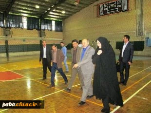 بازدید مدیرکل تربیت بدنی دانشگاه فرهنگیان از پردیس  های استان البرز 2