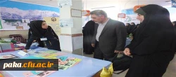 بازدید دکتر  شریفی از نمایشگاه «تربیتِ معلم ،پیوند دانش و مهارت» پردیس امیرکبیر 3
