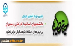 برگزاری جشنواره های آموزش مجازی ویژه کارکنان و مدیران-استادان-دانشجویان 3