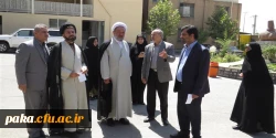 بازدید حضرت حجت الاسلام والمسلمین حاج آقا رزاقی مسئول استانی دفتر نهاد مقام معظم رهبری از پردیس امیرکبیر البرز در تاریخ 94/05/14 6