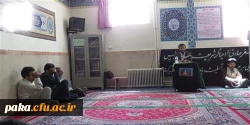 برگزاری مراسم عزاداری و مداحی به مناسبت شهادت امام جعفر صادق (ع)  در پردیس امیرکبیر البرز 2