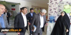 یازدید دکتر الهیار ترکمن ریاست محترم آموزش و پرورش عمومی و فنی و حرفه ای سازمان مدیریت برنامه ریزی کشور از پردیس 2