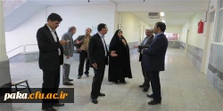 یازدید دکتر الهیار ترکمن ریاست محترم آموزش و پرورش عمومی و فنی و حرفه ای سازمان مدیریت برنامه ریزی کشور از پردیس 9