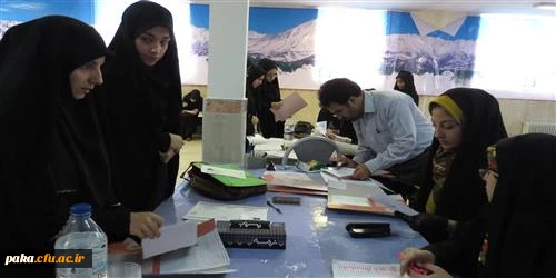 انجام مرحله اول مصاحبه پذیرفته شدگان چندبرابرظرفیت دانشگاه فرهنگیان در پردیس امیرکبیرالبرز-مرداد94 9