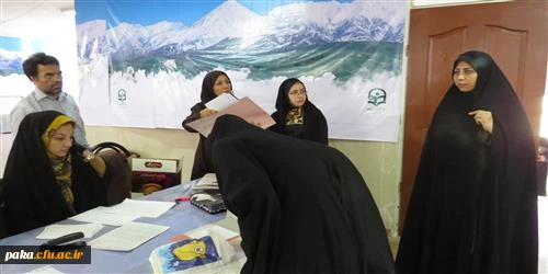 انجام مرحله اول مصاحبه پذیرفته شدگان چندبرابرظرفیت دانشگاه فرهنگیان در پردیس امیرکبیرالبرز-مرداد94 11