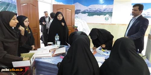 انجام مرحله اول مصاحبه پذیرفته شدگان چندبرابرظرفیت دانشگاه فرهنگیان در پردیس امیرکبیرالبرز-مرداد94 12