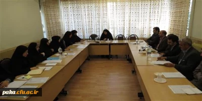 اولین جلسه شورای اداری پردیس در سال تحصیلی 95-94