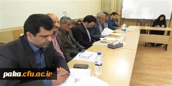 اولین جلسه شورای اداری پردیس در سال تحصیلی 95-94 6