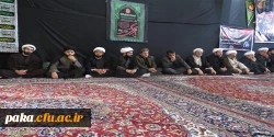 شرکت جمعی از  دانشجومعلمان پردیس امیرکبیرالبرز در مراسم سوگواری شهادت سالار شهیدان امام حسین (ع) 6