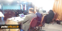 کارگاه فن بیان و سخنوری برگزار گردید. 7