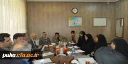 برگزاری جلسه شورای فرهنگی و اجتماعی مدیریت پردیس­های استانی 6