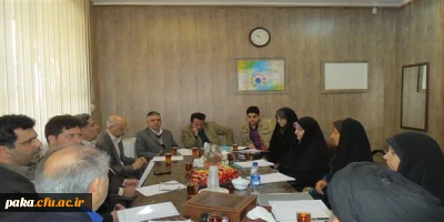 برگزاری جلسه شورای فرهنگی و اجتماعی مدیریت پردیس­های استانی