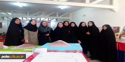 بازدید انجمن علمی جغرافیایی  پردیس امیرکبیر از نمایشگاه جغرافیایی دبیرستان دخترانه عترت