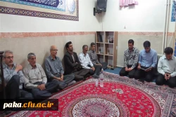 مراسم یادبود والده مکرمه خانم دکترکوسیایی در پردیس امیر کبیر البرز برگزار گردید. 7