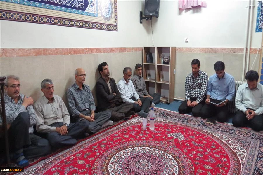 مراسم یادبود والده مکرمه خانم دکترکوسیایی در پردیس امیر کبیر البرز برگزار گردید. 7