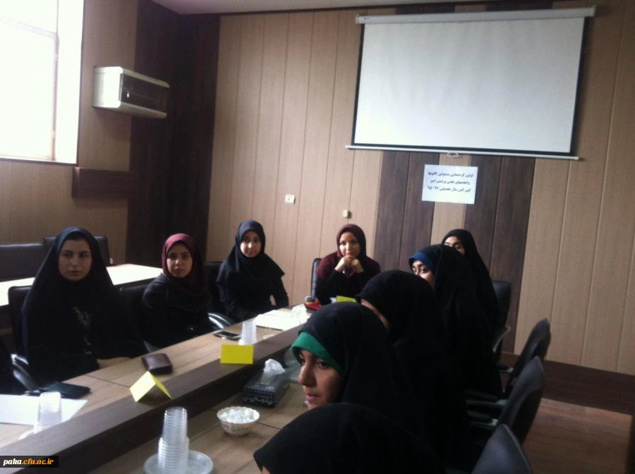 کارگروه مسئولین کانون ها و انجمن های علمی پردیس امیرکبیر البرز  5