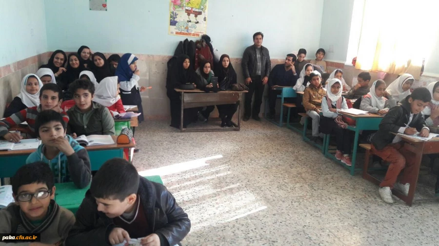 بازدید دانشجو معلمان رشته علوم تربیتی 4