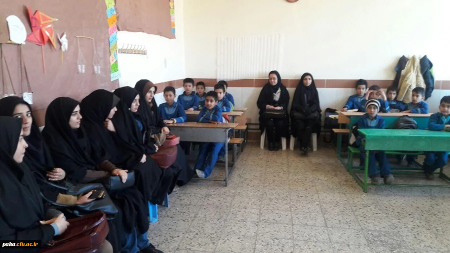 بازدید دانشجو معلمان رشته علوم تربیتی 5