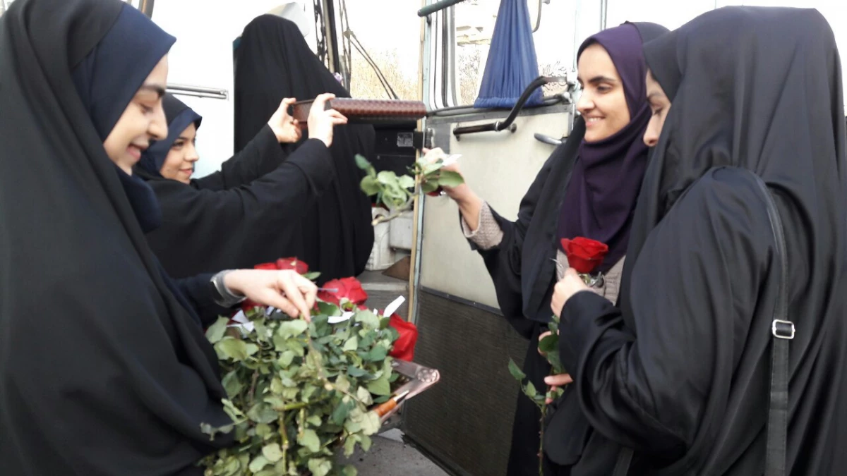 مراسم بدرقه دانشجو معلمان به اردوی راهیان نور 2