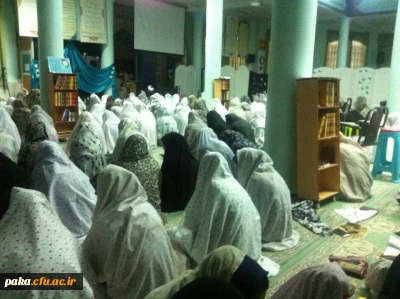 برگزاری مراسم اعتکاف