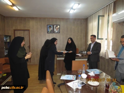 اهدا احکام معاونین کانون بسیج