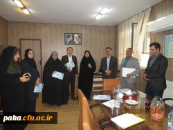 اهدا احکام معاونین کانون بسیج 3