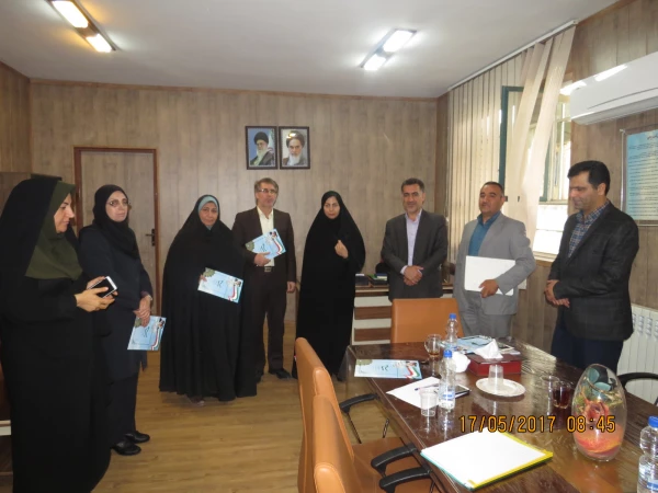 اهدا احکام معاونین کانون بسیج 3