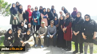بازدید دانشجویان جغرافیا از استان گیلان