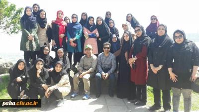 بازدید دانشجویان جغرافیا از استان گیلان