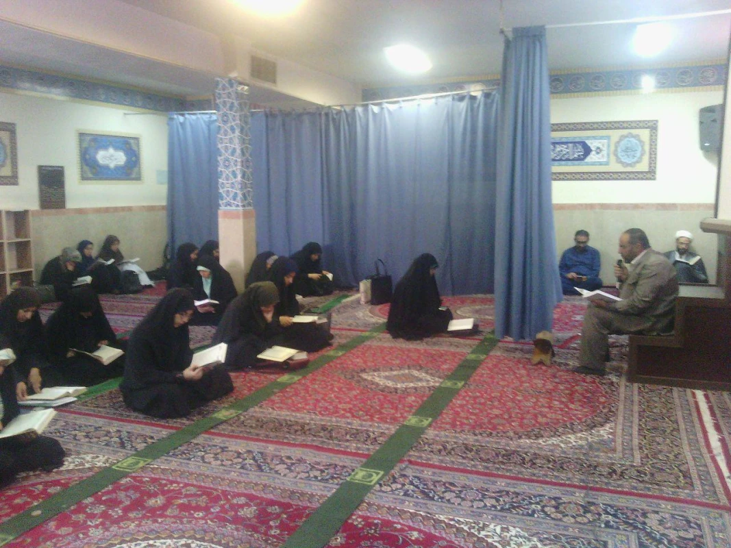 مراسم جزء خوانی قرآن 2