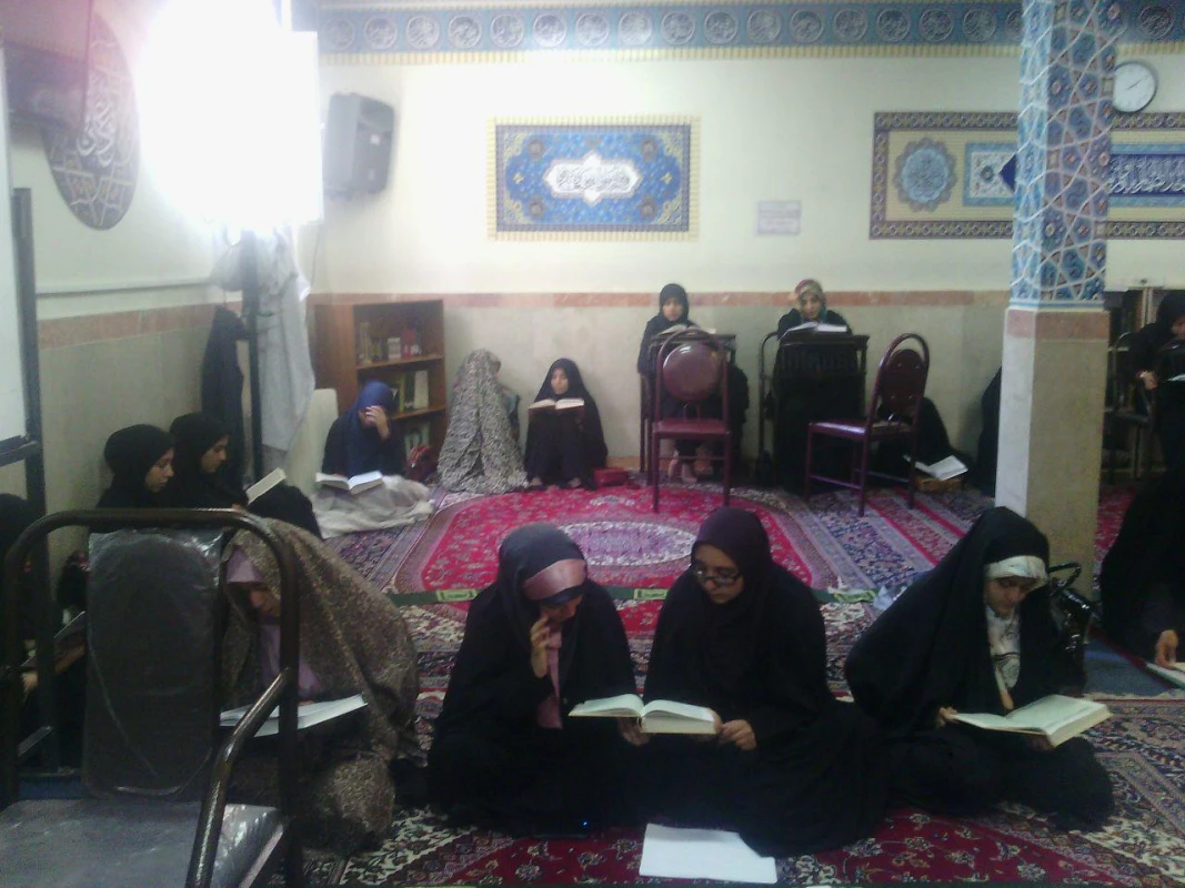 مراسم جزء خوانی قرآن 3