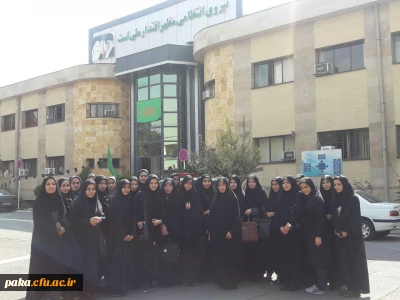 بازدید دانشجو معلمان از پایگاه نیروی انتظامی