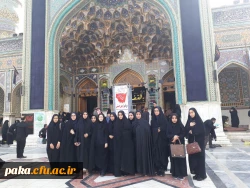 حضور دانشجومعلمان  پردیس امیرکبیرالبرز  
در روز اربعین / امام زاده طاهر کرج 4