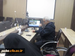 شرکت اساتید مشاوره در جلسه ویدئو کنفرانس با محور آموزش ارتقاء کیفیت زندگی 3