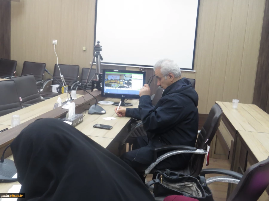 شرکت اساتید مشاوره در جلسه ویدئو کنفرانس با محور آموزش ارتقاء کیفیت زندگی 3