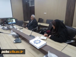 شرکت اساتید مشاوره در جلسه ویدئو کنفرانس با محور آموزش ارتقاء کیفیت زندگی 2