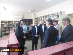 بازدید دکتر طاهری نیا معاون محترم پژوهش دانشگاه فرهنگیان از پردیس امیرکبیر 2