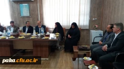 بازدید دکتر طاهری نیا معاون محترم پژوهش دانشگاه فرهنگیان از پردیس امیرکبیر 5