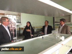 بازدید دکتر طاهری نیا معاون محترم پژوهش دانشگاه فرهنگیان از پردیس امیرکبیر 6