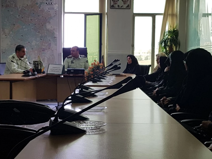 بازدید دانشجومعلمان از پلیس آگاهی  3